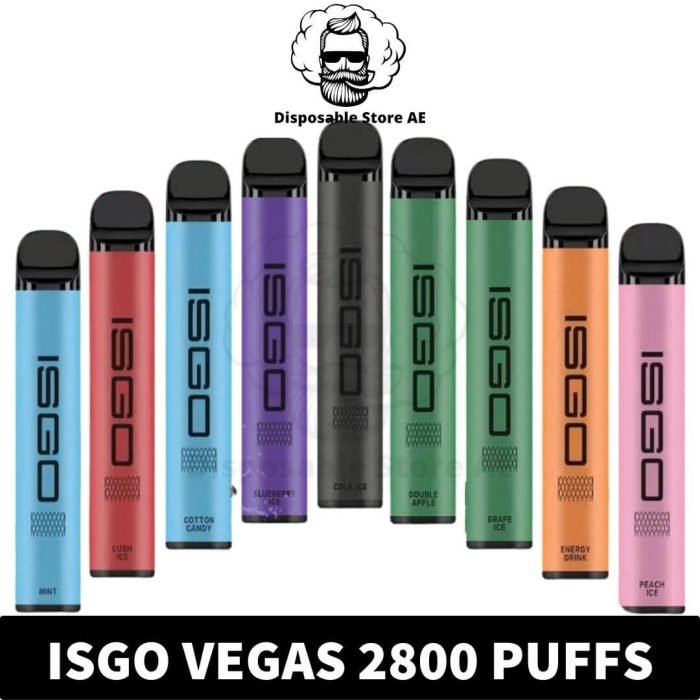 ISGO Vegas Disposable Vape 2800 Puffs Dubai