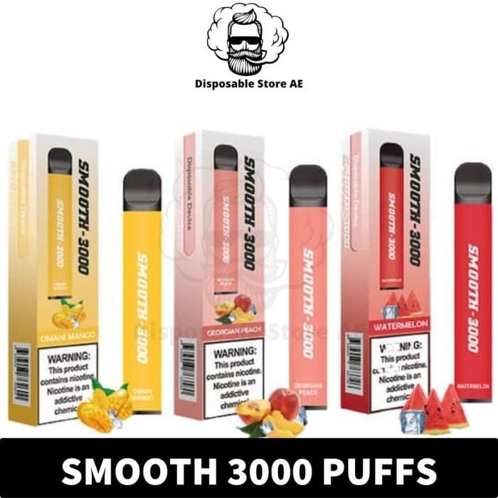 Smooth Disposable Vape 3000 Puffs 2% Nicotine