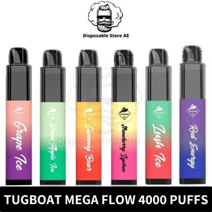 TUGBOAT MEGA FLOW DISPOSABLE VAPE (4000 Puffs)