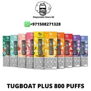 Tugboat Plus Disposable 800 Puffs