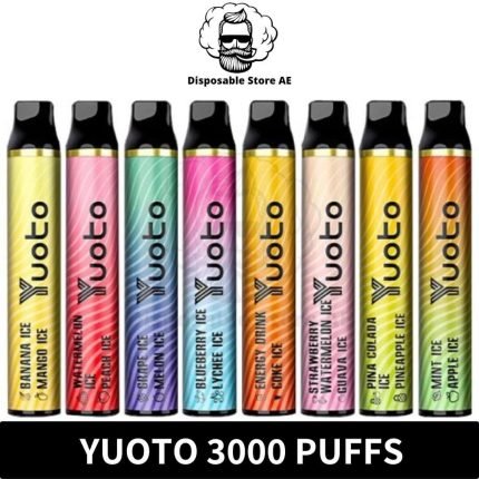 Yuoto 3000 Puffs Luscious Disposable Vape in uae