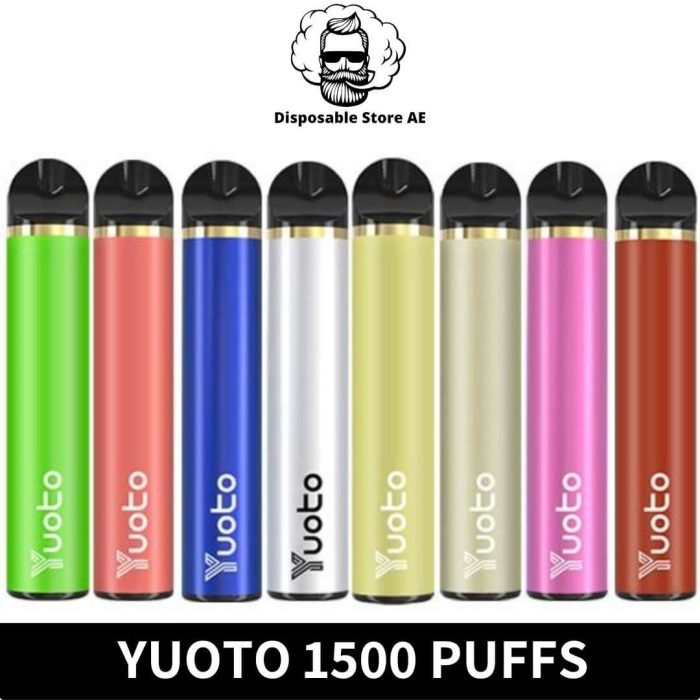 Yuoto Disposable Vape 1500 Puffs 15 Flavors in Dubai UAE