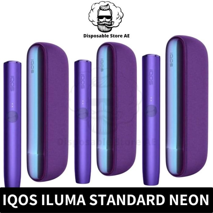 Iluma Standard Neon Limited Edition IQOS Shop IN UAE Iluma Standard Neon Limited Edition