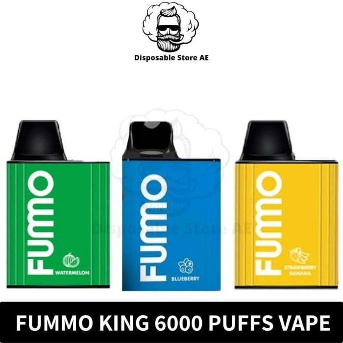 Fummo King 6000 Puffs Rechargeable Disposable Vape Buy
