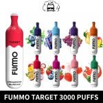 Fummo Target 3000 Puffs Disposable Vape In UAE