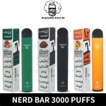 Nerd Bar 3000 Puffs Disposable Vape In UAE