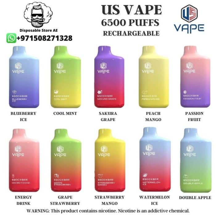 US Vape 6500 Puffs Disposable