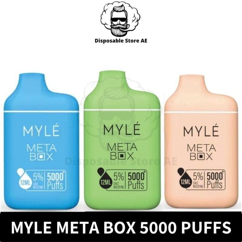 MYLE META BOX 5000 PUFFS DISPOSABLE VAPE In UAE