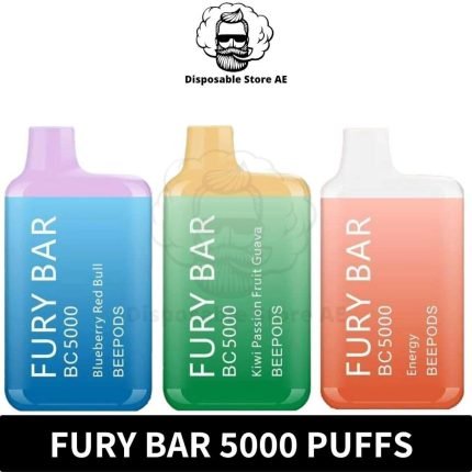 Fury Bar 5000 Puffs Disposable Vape shop in dubai