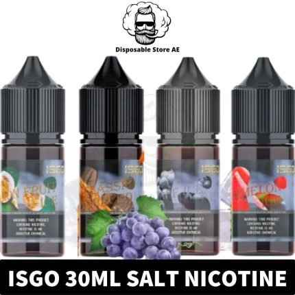 BEst Isgo Salt Nicotine 30ml 25mg 50mg in Dubai, UAE Isgo Salt Nic UAE Price