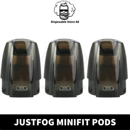 BuyJustFog Minifit Pods Empty Replacement Pod Cartridge in Dubai, UAE - Vape Dubai -Minifit Pod Cartridge -Justfog Empty Pods Near me