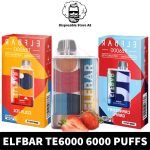 Best Elf Bar TE6000 6000 Puffs Rechargeable Vape In Dubai
