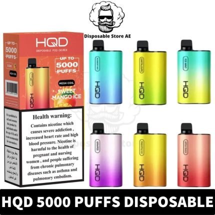 Best HQD 5000 Puffs Disposable Vape In Dubai Near Me