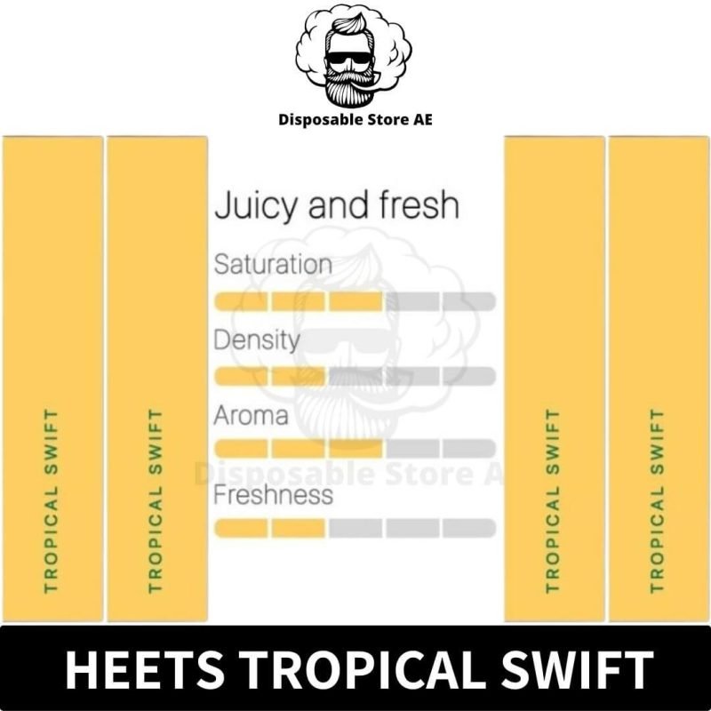 Heets Tropical Swift Heated Tobacco Sticks for Iqos in Dubai, UAE Tropical Swift UAE