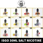 Isgo Salt Nicotine 30ml 25mg 50mg in Dubai, UAE Isgo Salt Nic UAE