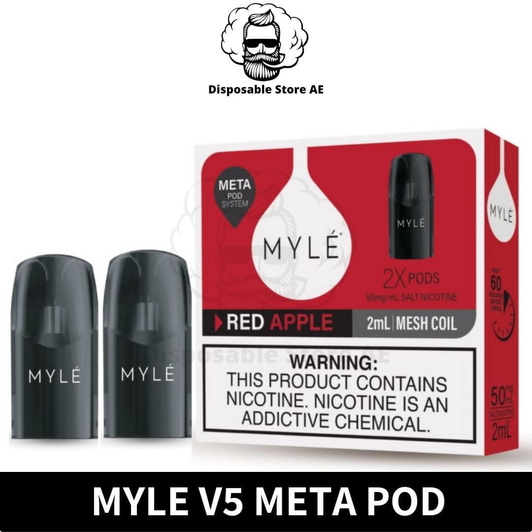 Myle V5 Meta Pods 5% Refillable Empty Pods Myle V5 Meta pods Myle V5 Pods mYLE V5 Pods Dubai