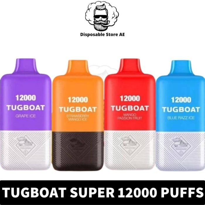 Tugboat Super 12000Puffs Disposable 1.0ohm Rechargeable Vape in Dubai, UAE Tugboat 12000Puffs UAE Tugboat Super UAE