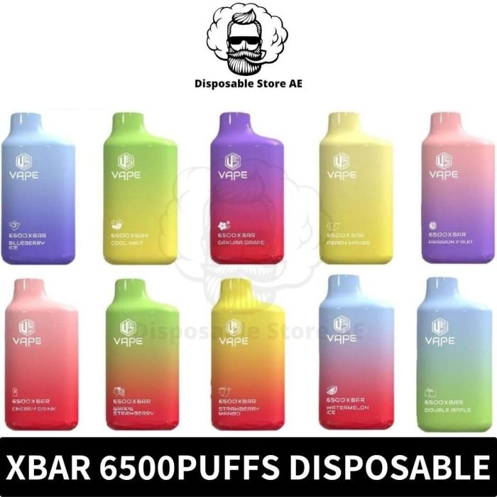 best US Vape Xbar 6500Puffs 5% Disposable 650mAh Rechargeable Vape in Dubai, UAE Xbar 6500Puffs Xbar 6500 Dubai