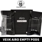 Best Buy Veiik Airo Pods Replacement Empty Pod Cartridge in Dubai, UAE - 1.2ohm - Airo Empty Pods UAE - Airo Replacement Pods - Veiik Airo Pods near me