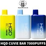 Buy HQD Cuvie Bar Disposable 7000Puffs 5% Rechargeable Vape in Dubai, UAE - 550mAh - 7W - 80ml - HQD Cuvie 7000 - HQD 7000 Puffs vape dubai near me