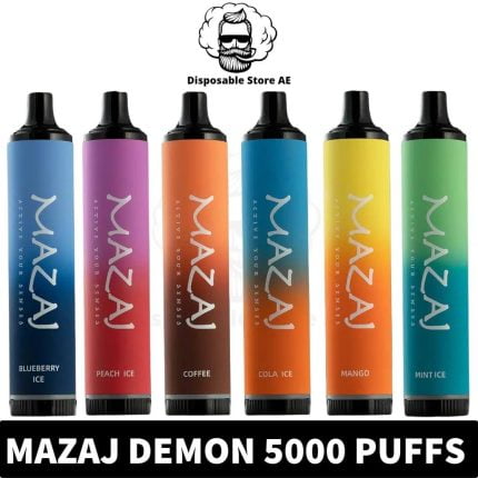 Buy MAZAJ Demon 5000 Puffs Disposable Vape In Dubai Online Shop - mazaj demon dubai - mazaj 5000 puffs - vape DUbai demon near me