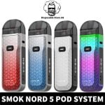 Buy SMOK Nord 5 Leather Series Kit 80W Pod System 2000mAh Vape Kit in Dubai, UAE - Smok Nord 5 UAE - Smok Nord 5 Dubai - Vape Dubai (2)