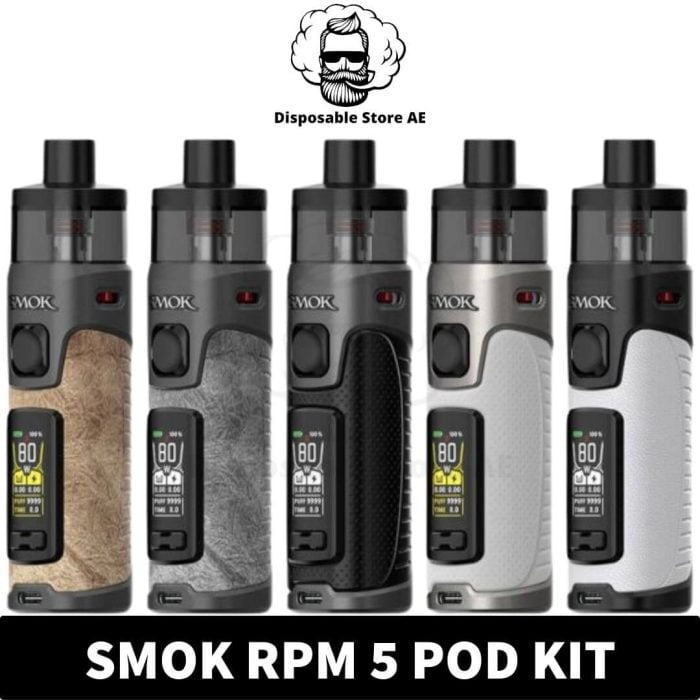 Buy SMOK RPM 5 Kit 2000mAh Pod System 80W Vape Kit in Dubai, UAE - RPM 5 UAE - RPM 5 Dubai - RPM 5 Vape Shop Near me Vape Dubai