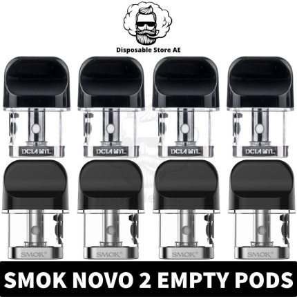 Buy Smok Novo 2 Pods Replacement Empty Pod Cartridge MTL & MESH in Dubai, UAE (3PCS) - Novo 2 Replacement Pod - Novo 2 Pod Cartridge NEAR ME VAPE DUBAI