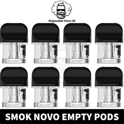 Buy Smok Novo Pods Empty Replacement Pod Cartridge in Dubai, UAE (3PCS) - 1.2ohm - 1.5ohm - 0.8ohm - Novo Replacement Pod Near me - Smok Novo Pod Cartridge Vape Dubai