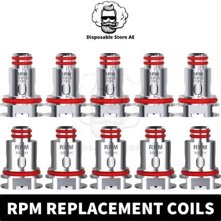 Buy Smok RPM Coils Replacement Vape Coils in Dubai, UAE - MESH, TRIPLE, SC, QUARTZ, RBA Coils - Smok RPM Vape Coils Near me RPM Replacement Coil vape dubai coils dubai