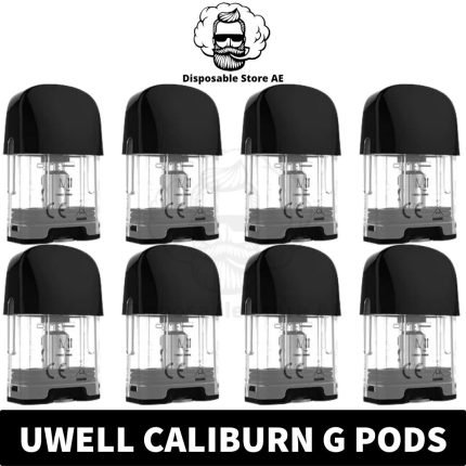 Buy Uwell Caliburn G Pods Empty Replacement Refillable Pod Cartridge in Dubai, UAE - Caliburn G Empty Pod -Caliburn G Pod Cartridge Near me Vape Dubai