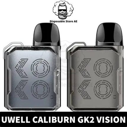 Buy Uwell Caliburn GK2 Vision Kit 690mAh Vape Kit 18W Pod System in Dubai, UAE - Uwell GK2 Vision - GK2 Vision Vape Kit - Uwell Vape Dubai