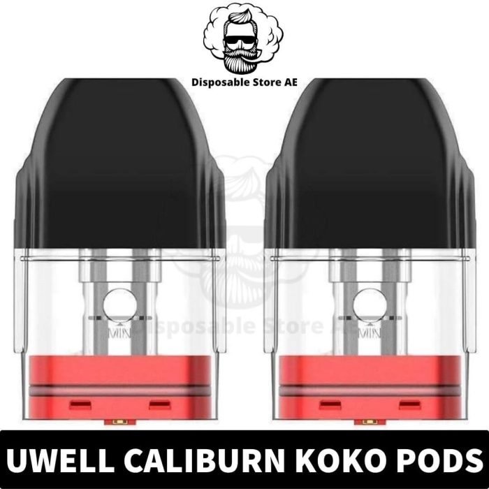 Buy Uwell Caliburn Koko Pods Empty Replacement Pod Cartridge in Dubai, UAE (4PCS Per Pack) - Caliburn Koko Pod Cartridge - vape Near me vape dubai
