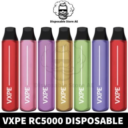 Buy VXPE RC5000 Puffs Disposable 600mAh Rechargeable Vape in Dubai, UAE - RC5000 Dubai - VXPE 5000 Puffs - VXPE RC5000 UAE vape dubai vape near me