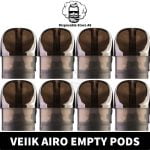 Buy Veiik Airo Pods Replacement Empty Pod Cartridge in Dubai, UAE - 1.2ohm - Airo Empty Pods UAE - Airo Replacement Pods - Veiik Airo Pods near me