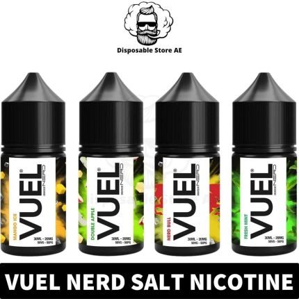 Buy Vuel Nerd Salt Nicotine E-liquid Created By Nerd Brand in UAE - Vuel 20mg - Vuel 50mg - Nerd Vuel Salt Nic - Salt Nic Shop in Dubai NEar me