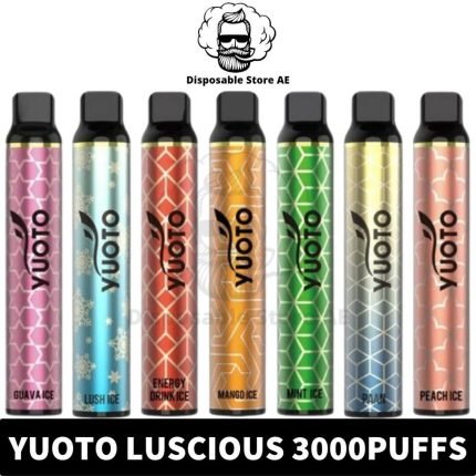Buy Yuoto Luscious Disposable 4000Puffs 1300mAh Rechargeable Vape in Dubai, UAE - Yuoto 4000Puffs - Luscious 4000Puffs Vape Near me vape dubai Yuoto Luscious Dubai​ Yuoto 4000Puffs Dubai