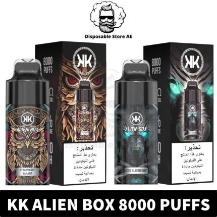 Best KK Alien Box 8000 Puffs 5% Disposable Vape In Dubai