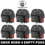 Smok Nord 4 Pods Empty Replacement Pod Cartridge RPM & RPM2 in Dubai, UAE Nord 4 Replacement Pod Nord 4 Empty Pod vape dubai near me