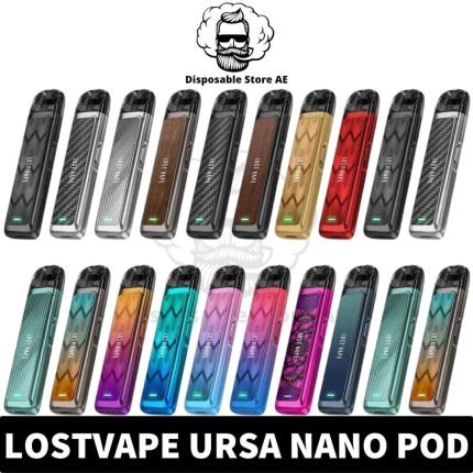 best Buy LostVape Ursa Nano Kit 18W Pod System 800mAh Vape Kit in Dubai, UAE - Lost Vape Dubai - URSA Nano UAE - URSA Nano Dubai Nar me