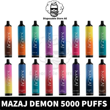 best Buy MAZAJ Demon 5000 Puffs Disposable Vape In Dubai Online Shop - mazaj demon dubai - mazaj 5000 puffs - vape DUbai demon near me