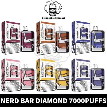 best Buy Nerd Bar Diamond Disposable Vape 7000Puffs Rechargeable Vape in UAE - Nerd Bar 7000Puffs - Nerd Bar Diamond 7000Puffs Near .jpg