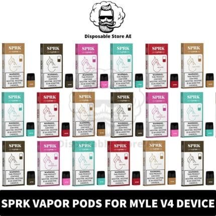 best Buy SPRK VAPOR Pods For Myle V4 Device in Dubai, UAE - SPRK VAPOR Replacement Vape Pod - SPRK VAPOR Pods Compatible Myle V4 Myle Pods dubai uae near me