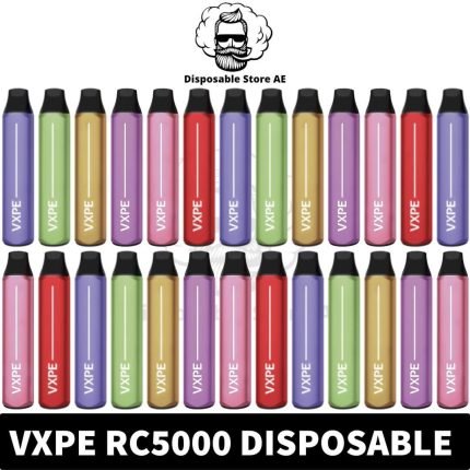 best Buy VXPE RC5000 Puffs Disposable 600mAh Rechargeable Vape in Dubai, UAE - RC5000 Dubai - VXPE 5000 Puffs - VXPE RC5000 UAE vape dubai vape near me