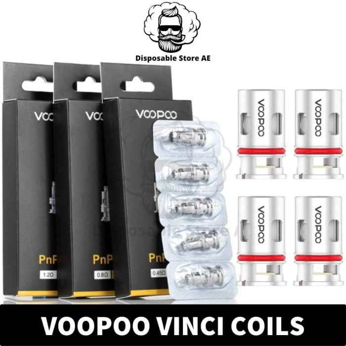 best Buy VooPoo Vinci Coils M2 R2 VM4 Replacement Coils in Dubai, UAE - VooPoo Vinci Coils - Vinci Replament Coils Dubai Near me Vape Coils