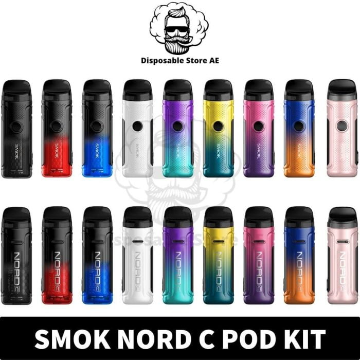 best SMOK Nord C Kit 1800mAh Pod System 50W Vape Kit in Dubai, UAE - Smok Kit Dubai - Nord C Dubai - Nord C Vape Shop in Dubai Near me vape