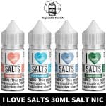 I Love Salts 30ml Salt Nicotine 25mg 50mg in UAE- Salt Nic Dubai- I Love Salts Dubai- Buy Salt Nicotine UAE Near me- vape juice shop uae