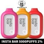 Insta Bar Disposable 5000 Puffs 2% Nicotine Rechargeable Vape in Dubai - Insta bar vape-InstaBar 5000Puffs-Insta Bar 5000Puffs near me