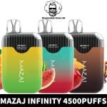Mazaj Infinity Disposable 4500Puffs 5% Rechargeable Vape in Dubai, UAE- Mazaj infinity Dubai- Mazaj 4500Puffs Disposable- Vape near me