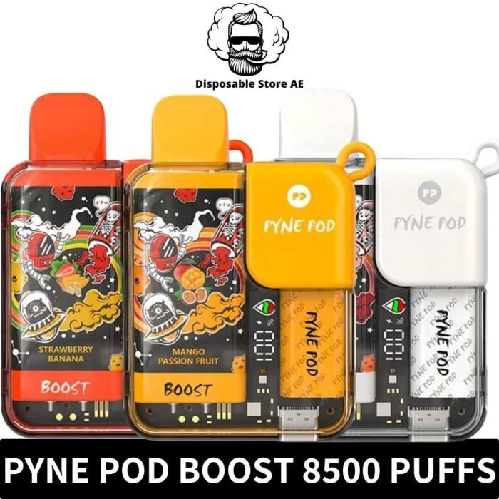 Pyne Pod Boost 8500 Puffs 5% Disposable Vape in Dubai - Pyne Pod Dubai - Pyne Boost 8500 - Pyne Pod 8500 - Vape Dubai Shop Near me (1)